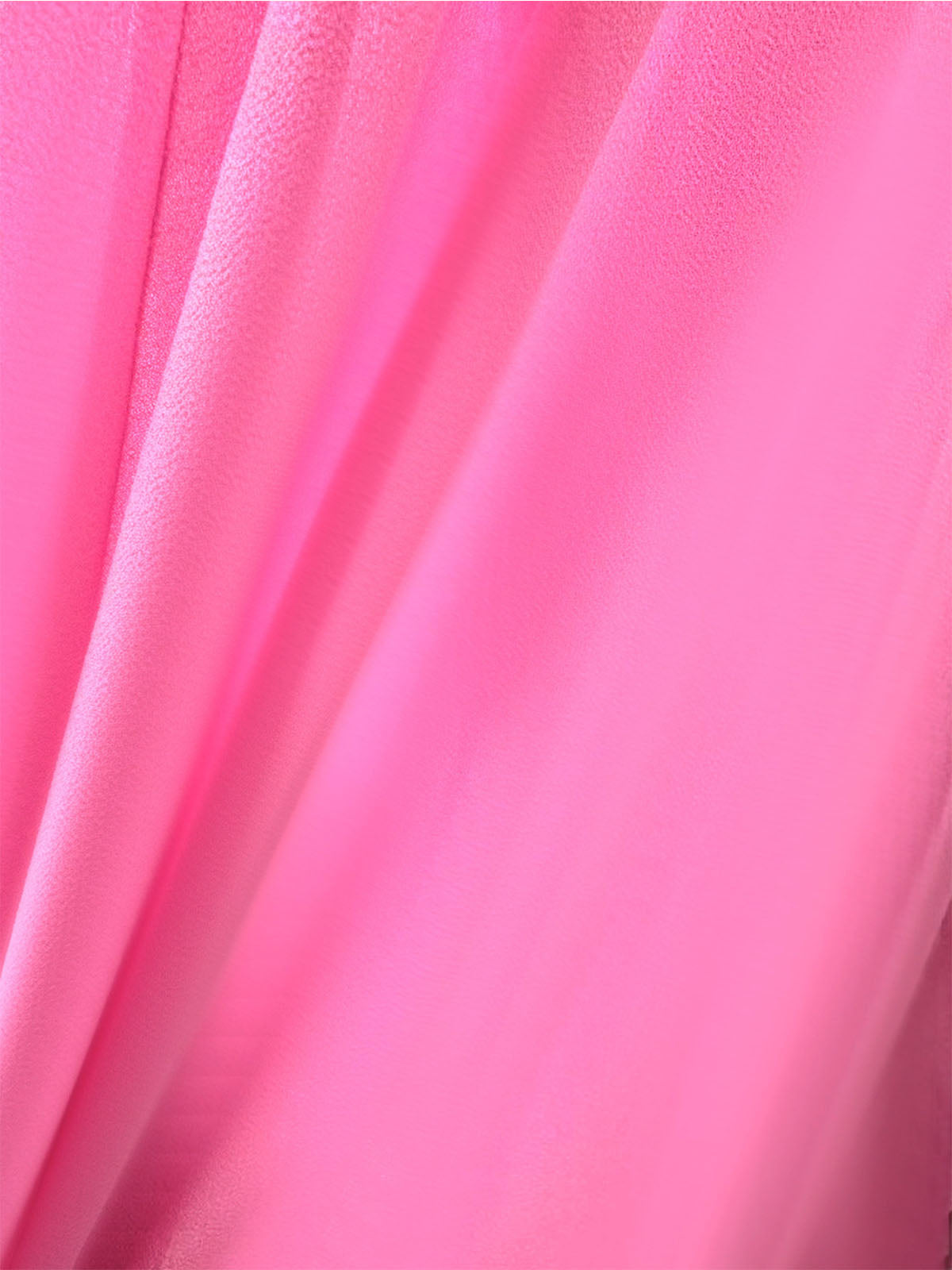 Flowy Deep V Ruched Chiffon Ruffle Flower Maxi Formal Sundress - Pink