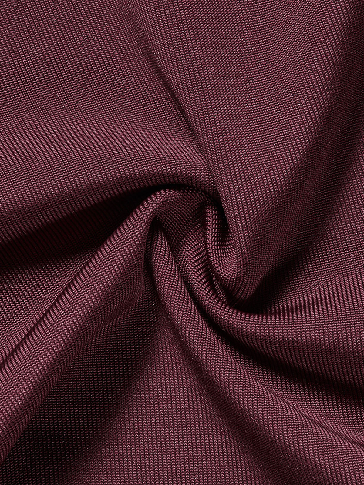 Romantic 3D Flower Off Shoulder Bandage Cocktail Midi Dress - Burgundy