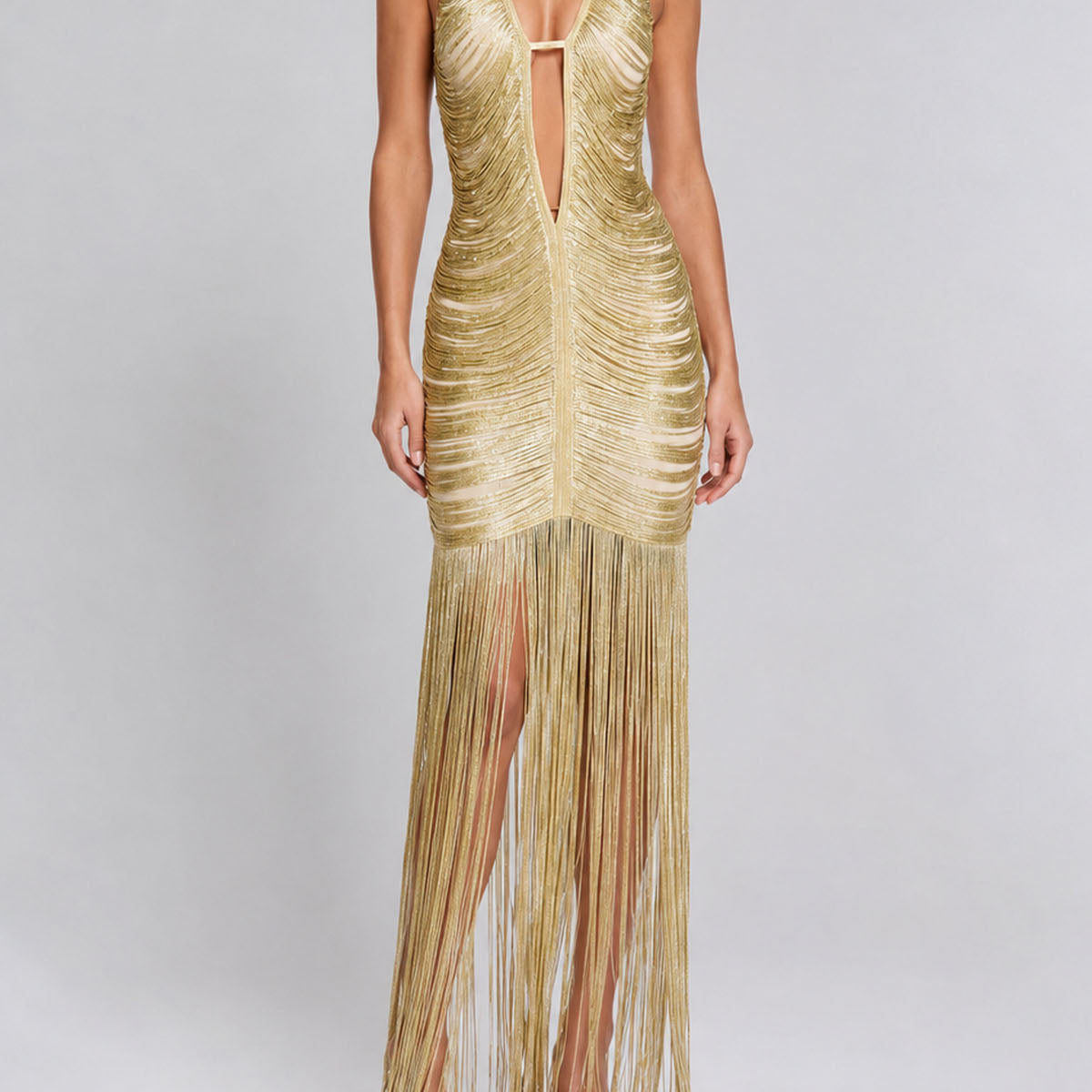 Gold Dresses