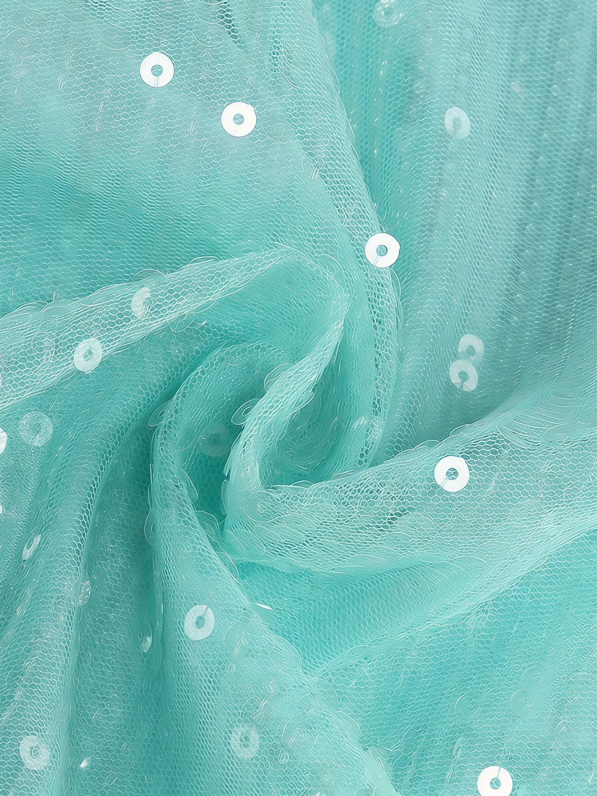 Sparkly Sequin Mesh Ruched Halter Mermaid Formal Maxi Dress - Turquoise